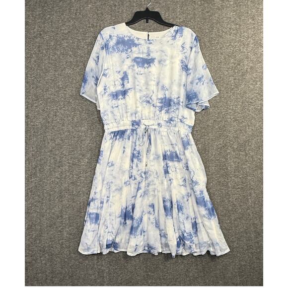 Ivy City Co In the Clouds Flowy Mini Dress size 2XL - Picture 2 of 7